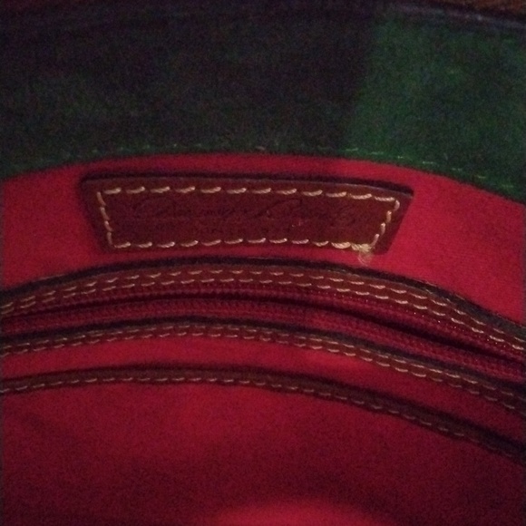 Dooney & Bourke Cameron Satchel Black and Brown Women's Bag - Picture 7 of 10